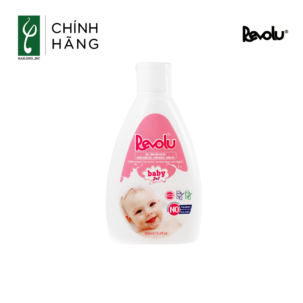 Gel tắm gội Revolu Baby Hồng 150ml 4