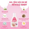 Gel tắm gội Revolu Baby Hồng 150ml