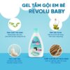 Gel tắm gội trẻ em Revolu Baby Xanh 150ml 2