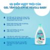 Gel tắm gội trẻ em Revolu Baby Xanh 150ml 1