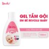 Gel tắm gội Revolu Baby Hồng 150ml 3