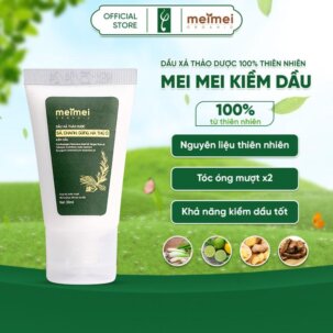 Dầu xả thảo dược Mei Mei kiềm dầu sả, chanh, gừng, hà thủ ô 30ml