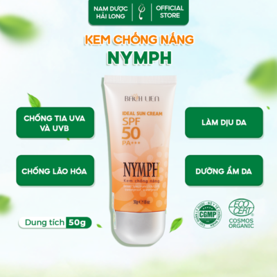 Kem chống nắng Bạch Liên NYMPH 50g