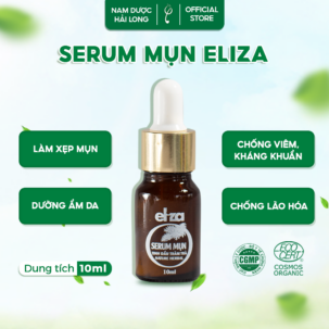 Serum giảm mụn, mờ thâm, thu nhỏ lỗ chân lông chiết xuất từ tinh dầu tràm trà thiên nhiên Eliza 10ml