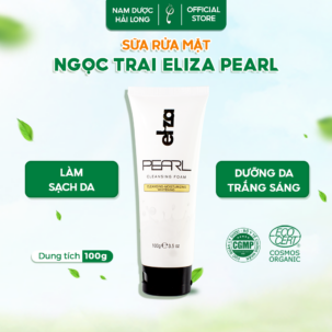 Sữa rửa mặt ngọc trai Eliza Pearl 100g làm sạch và dưỡng sáng da