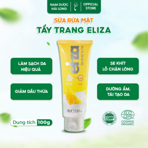 Sữa rửa mặt tẩy trang Eliza 100g giúp làm sạch sâu và dưỡng ẩm da