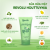 Sữa rửa mặt tinh chất diếp cá Revolu Houttuynia ngừa mụn, trắng da 150g