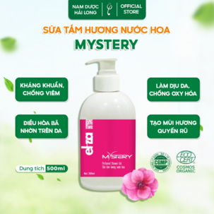 Sữa tắm Mystery hương nước hoa cao cấp dưỡng da sáng mịn, lưu hương cả ngày 500ml