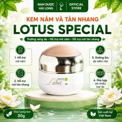 Kem nám và tàn nhang Lotus Special New 30g chống lão hóa, mờ thâm nám và nếp nhăn
