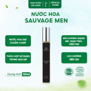 Nước hoa nam chính hãng Beatrice Sauvage Men 10ml