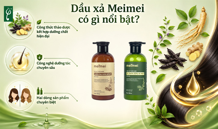 Dầu xả Meimei