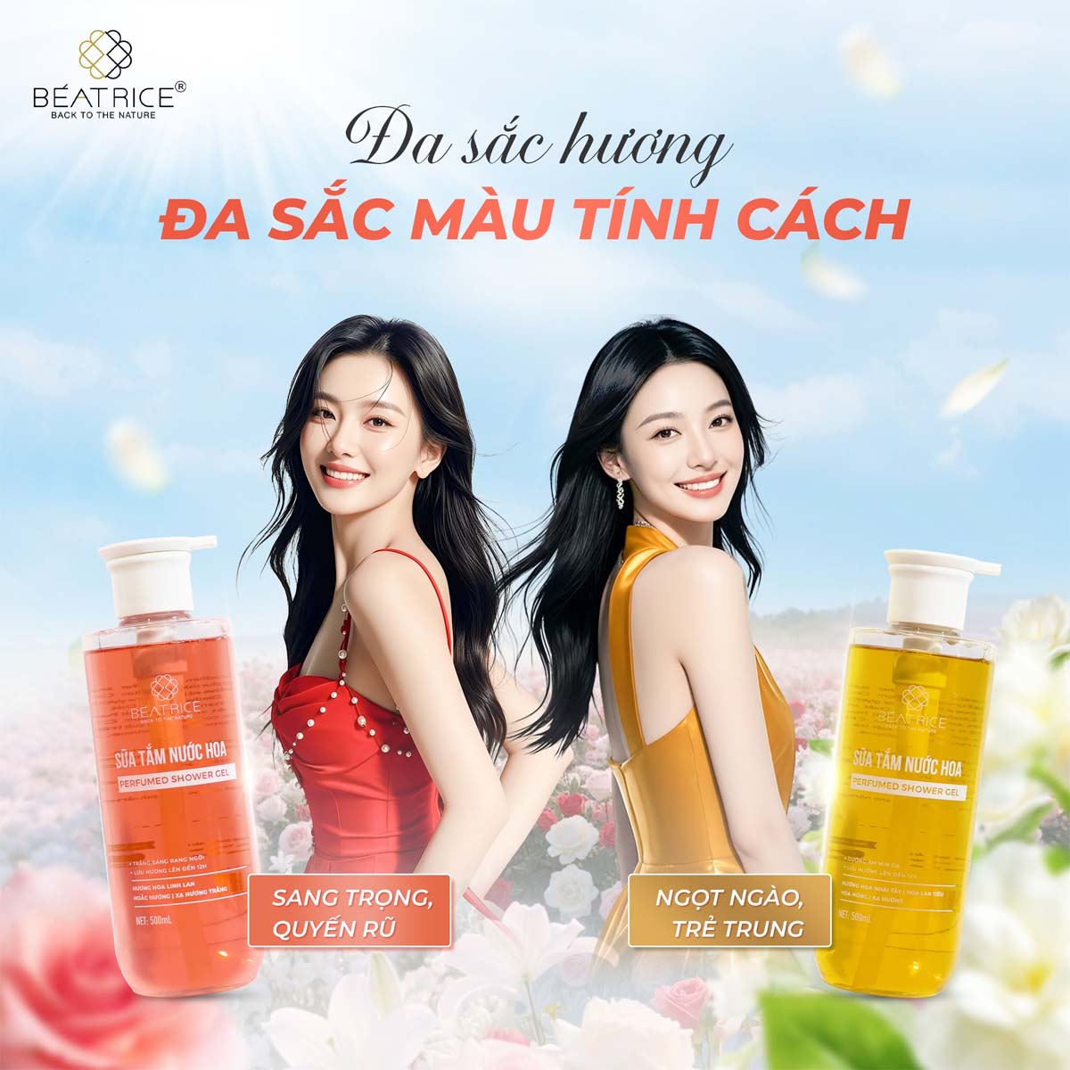Sữa tắm hương nước hoa Beatrice