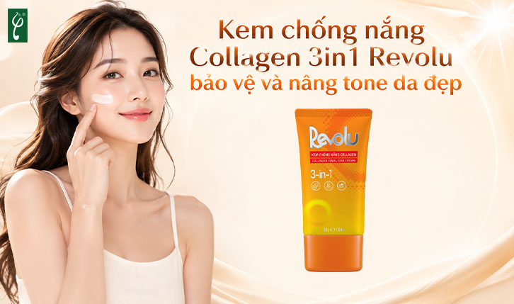 Kem chống nắng Collagen 3in1