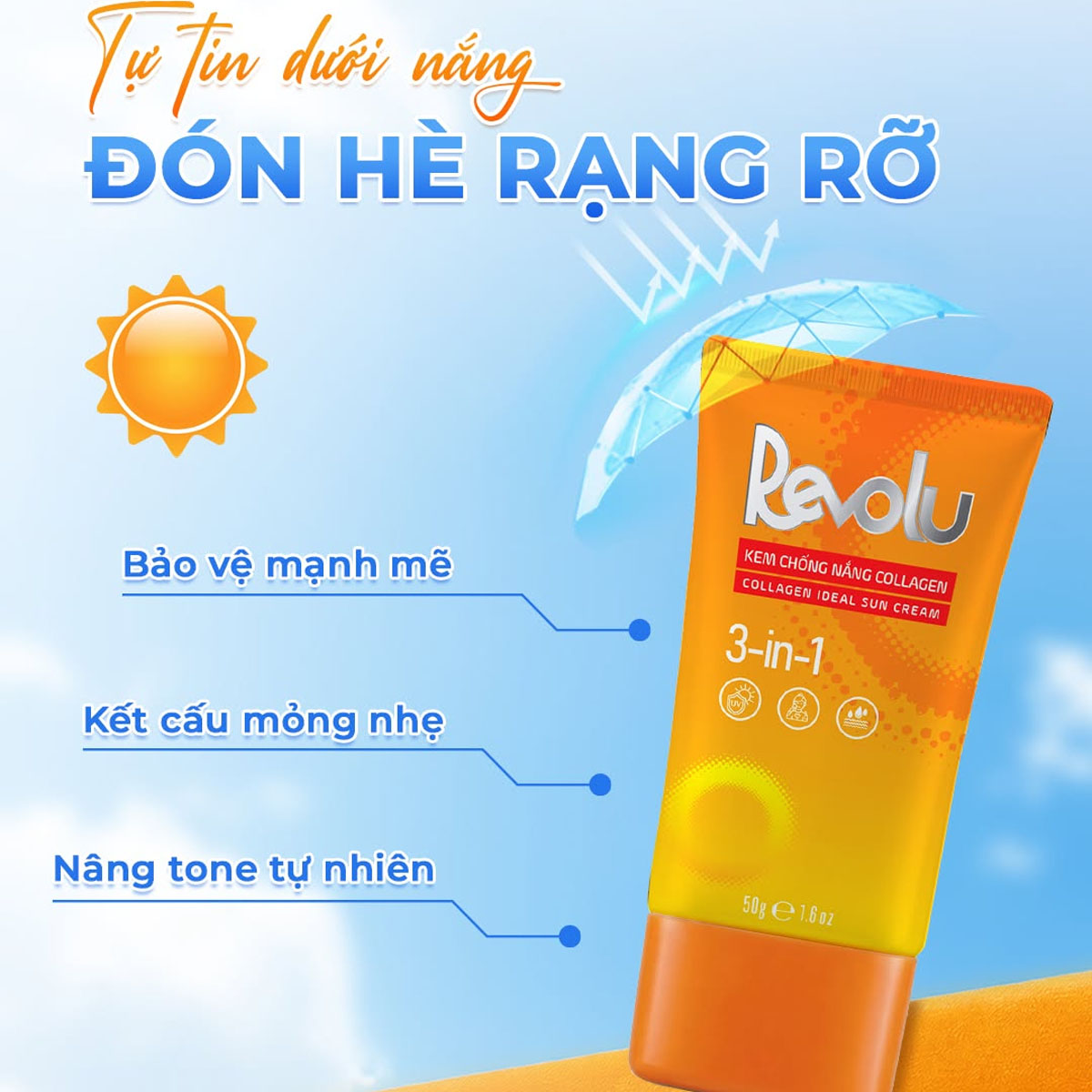 Kem chống nắng Revolu