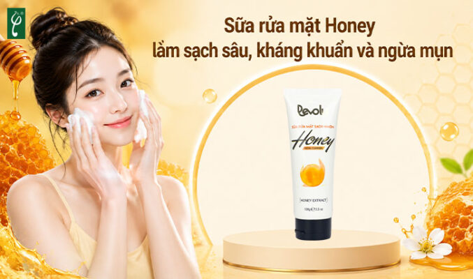 Sữa rửa mặt Honey