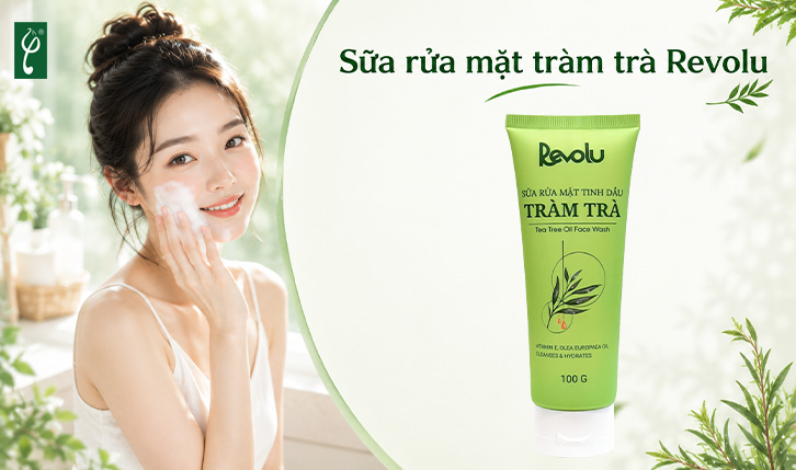 Sữa rửa mặt tràm trà