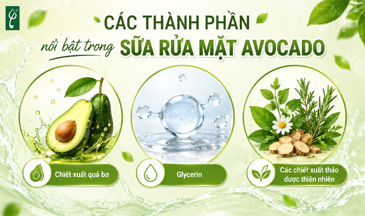 Sữa rửa mặt Avocado