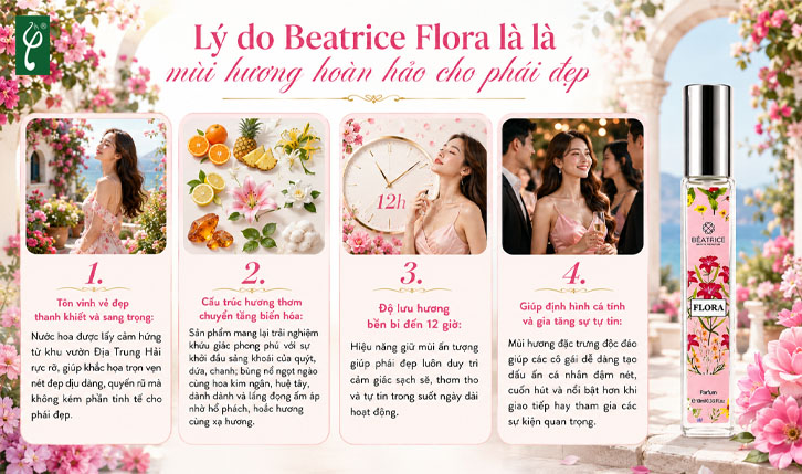 nước hoa Beatrice Flora