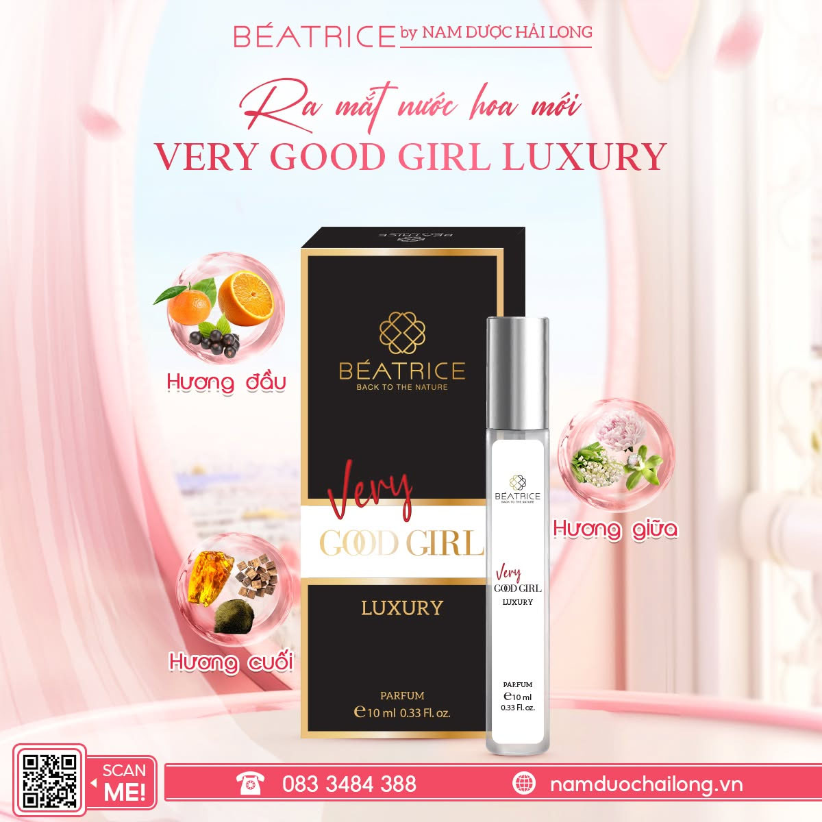 Nước hoa Beatrice Very Good Girl Luxury