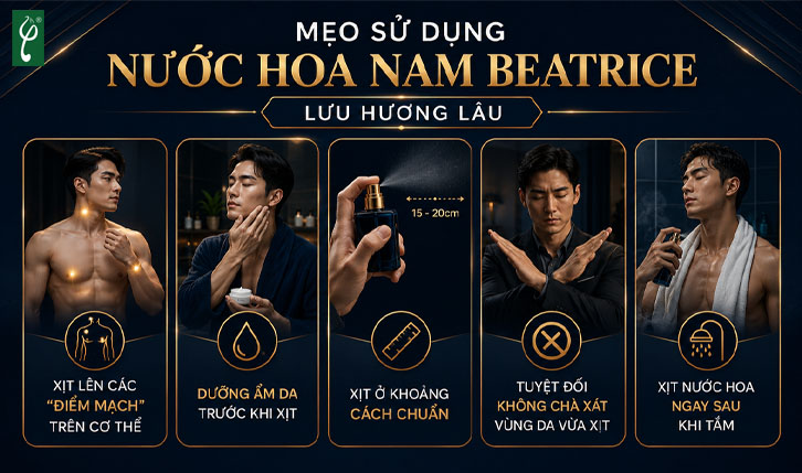 nước hoa nam Beatrice