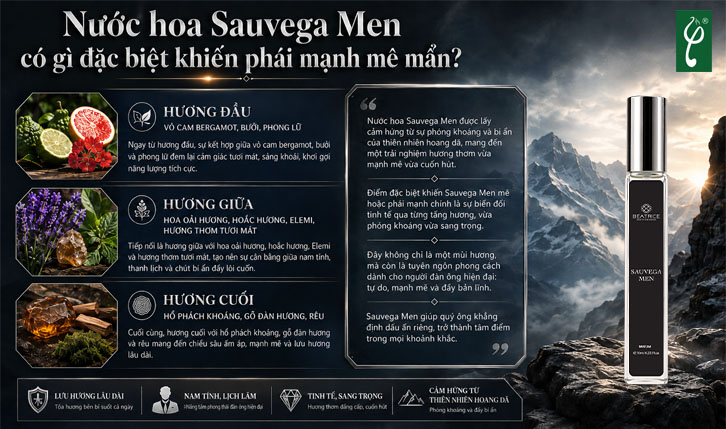 Nước hoa Sauvega Men