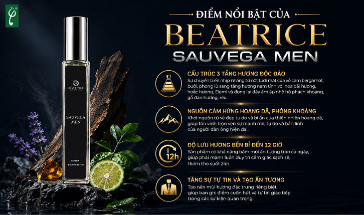 Nước hoa Beatrice Sauvega Men