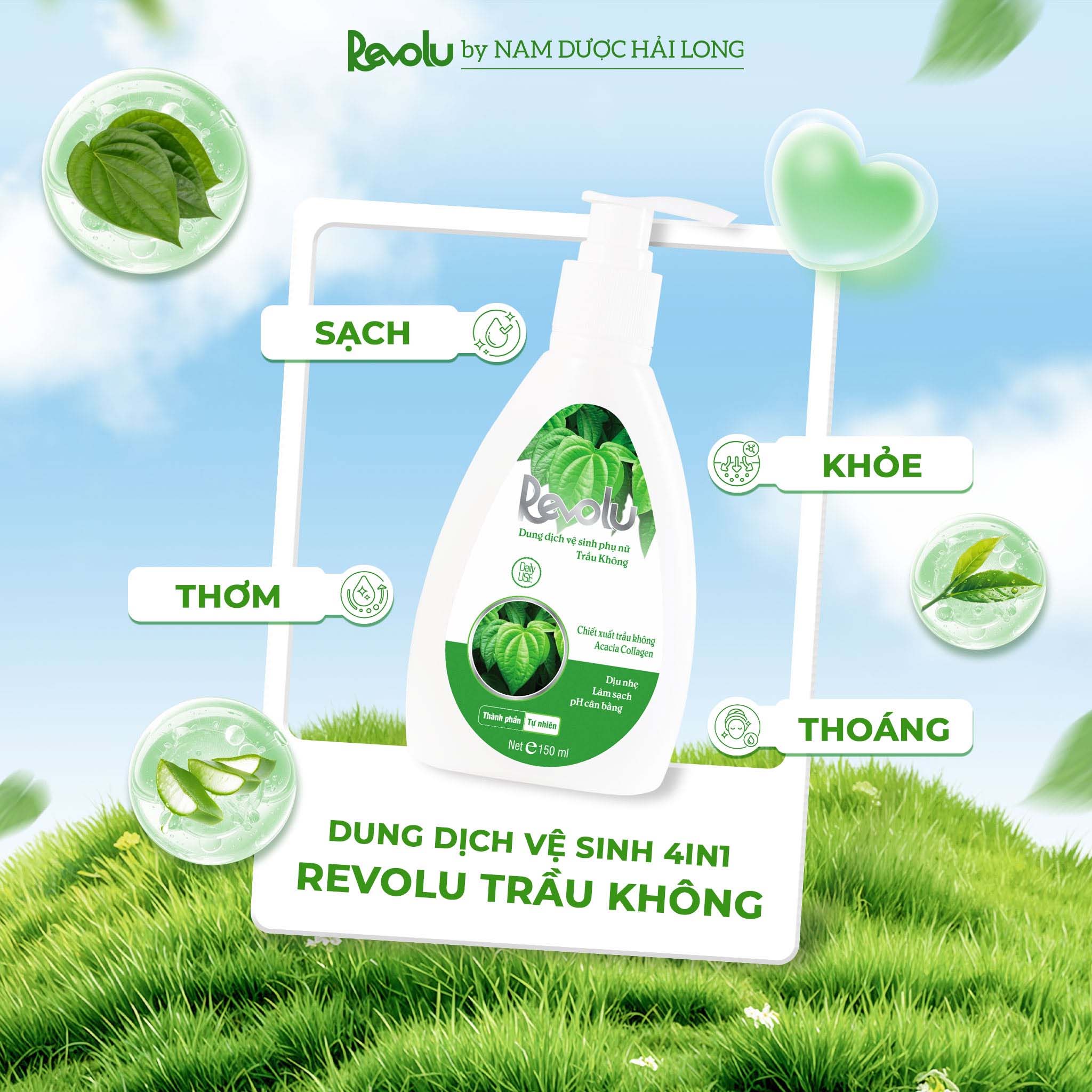 dung dịch vệ sinh Revolu
