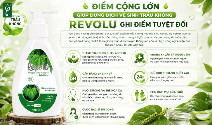 dung dịch vệ sinh trầu không