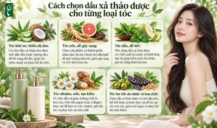 Dầu xả thảo dược