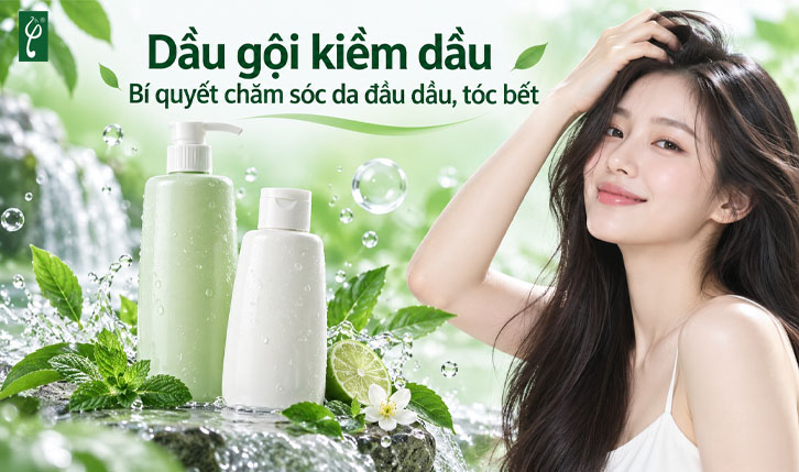 Dầu gội kiềm dầu: