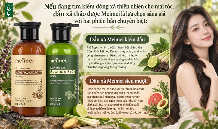 Dầu xả thảo dược