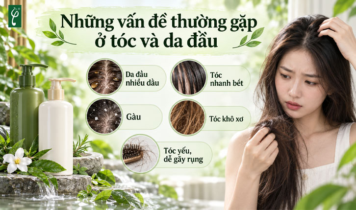 dầu gội thảo dược