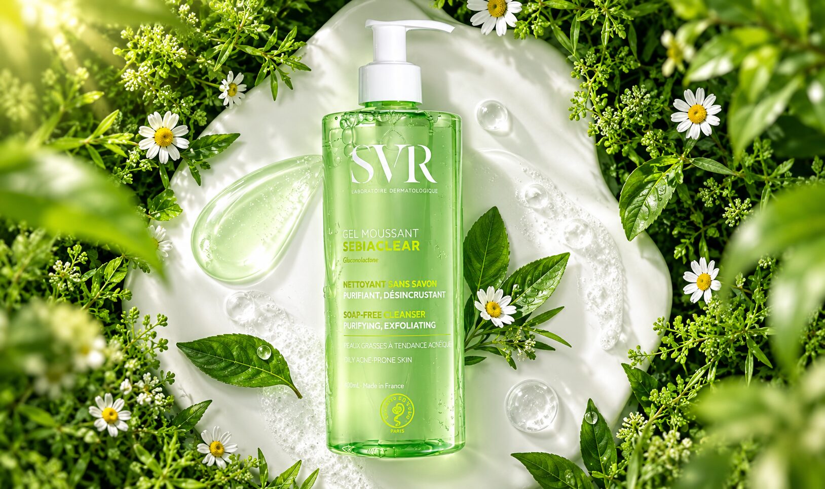 Sữa rửa mặt SVR Sebiaclear Gel Moussant