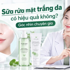Sữa rửa mặt trắng da