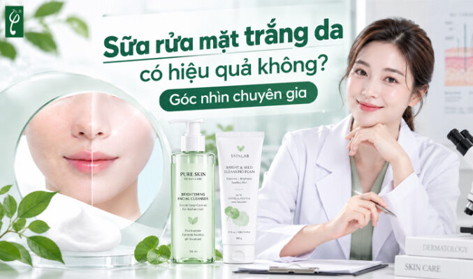 Sữa rửa mặt trắng da