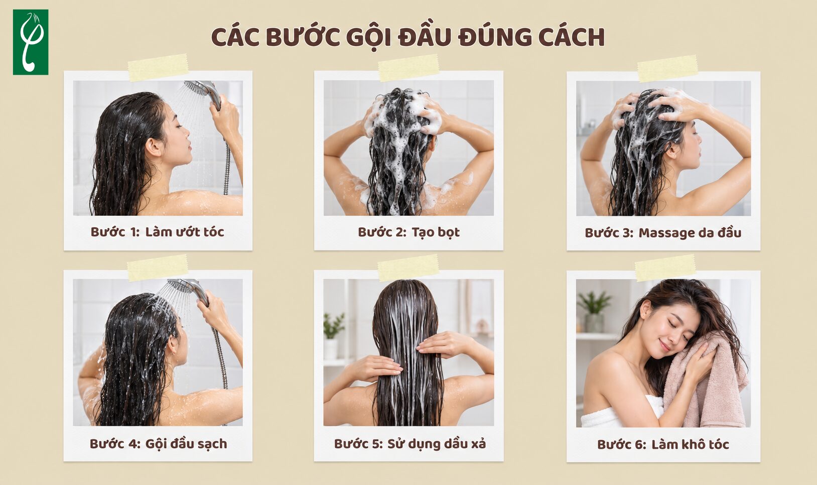 Cách sử dụng dầu gội - xả đúng chuẩn