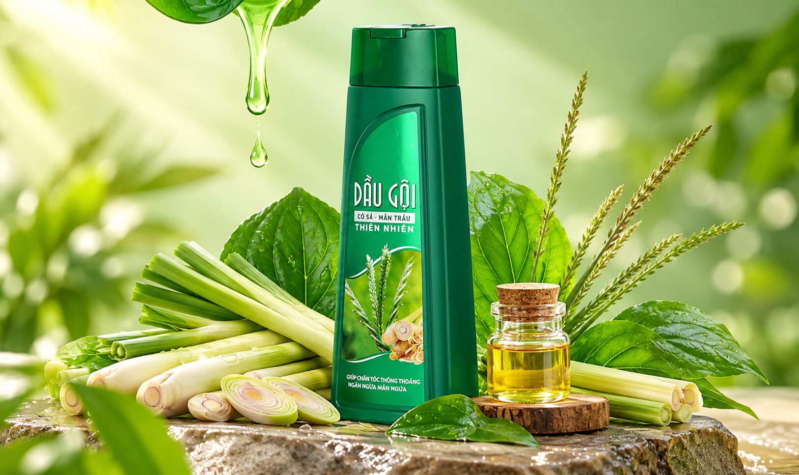 Dầu gội gừng sả Thorakao