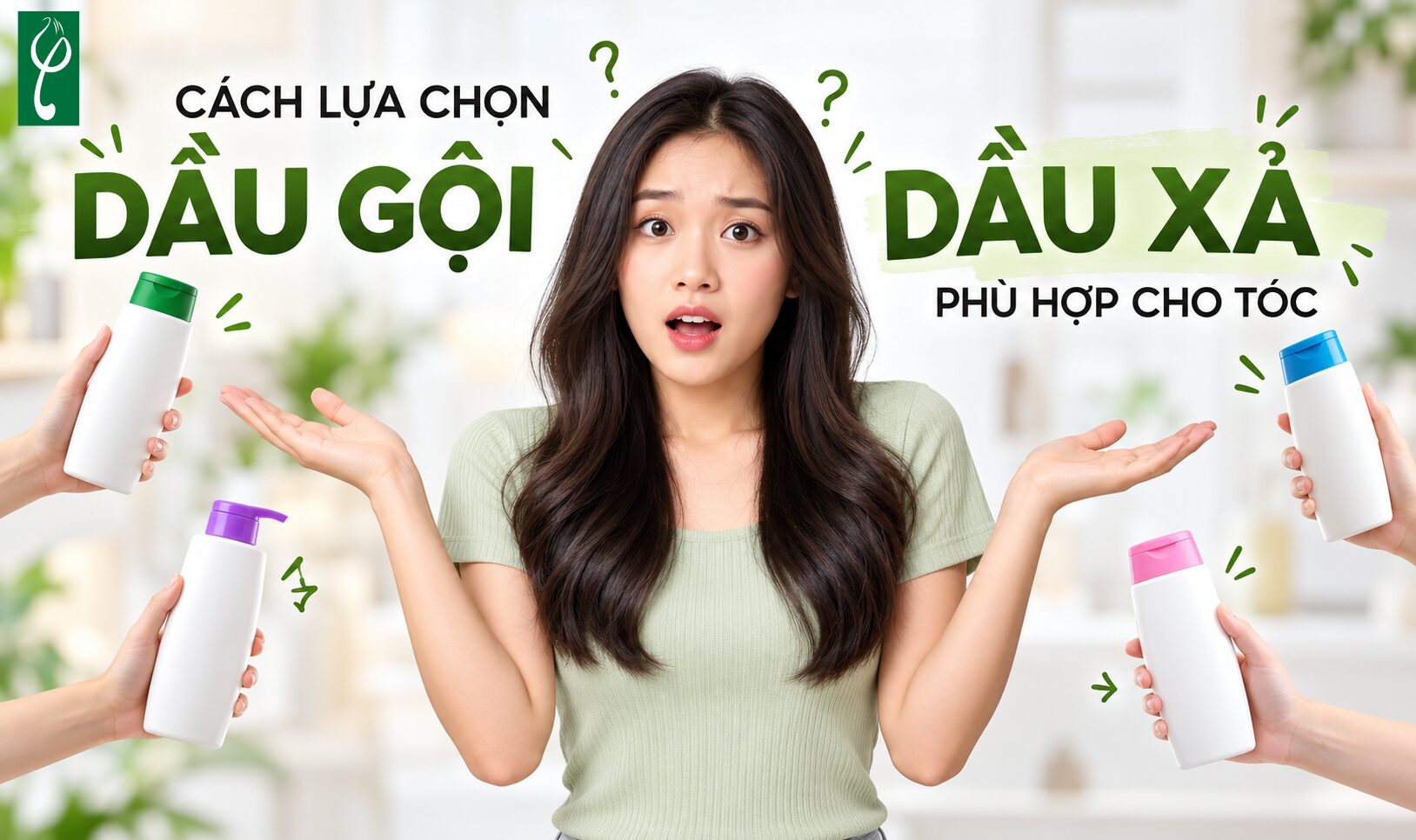 Tư vấn cách chọn loại dầu gội phù hợp với tóc