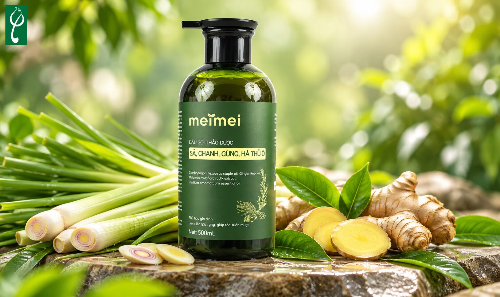 Dầu gội gừng sả Mei Mei 