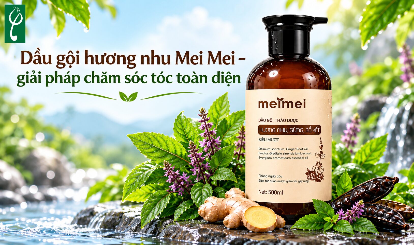 Dầu gội hương nhu Mei Mei – giải pháp chăm sóc tóc toàn diện
