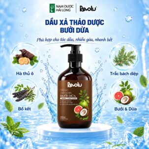 Dầu Xả Thảo Dược Bưởi Dừa Revolu 500ml